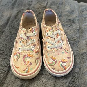 Unicorn toddler shoes